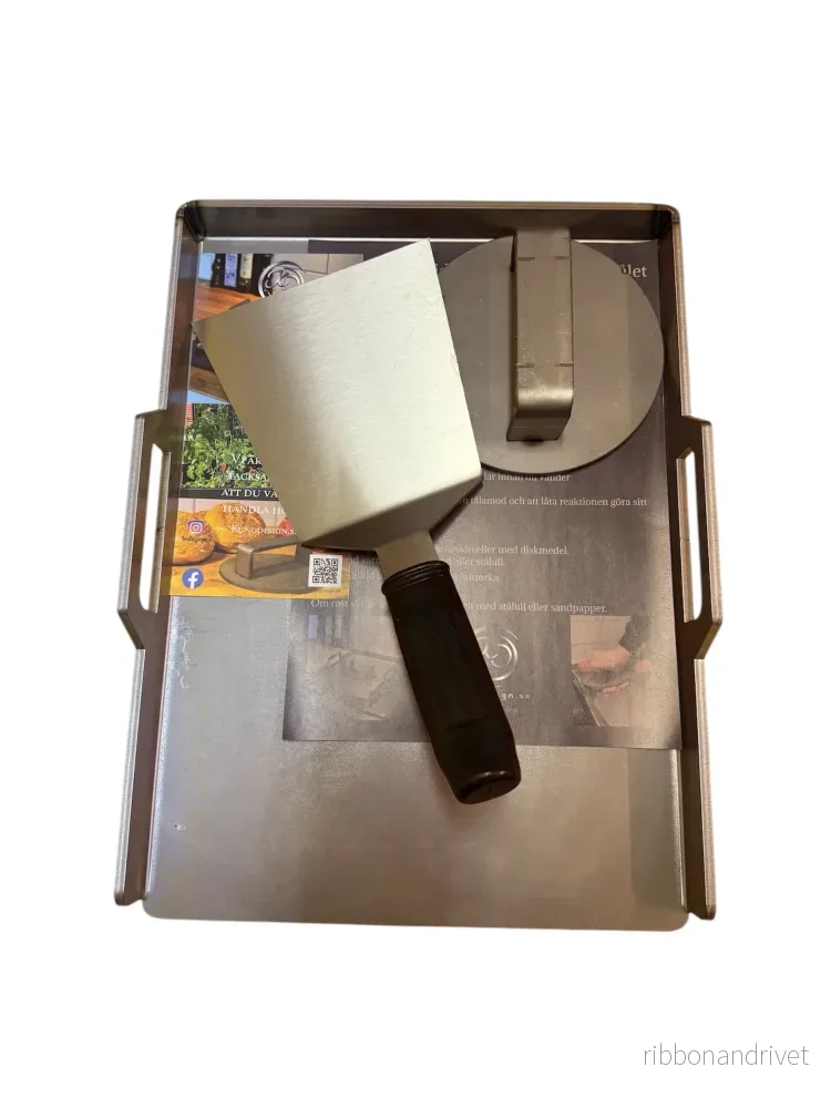 Burgarkit Premium Max (Stekbord+Smashjärn+Stekspade) - Bild 2