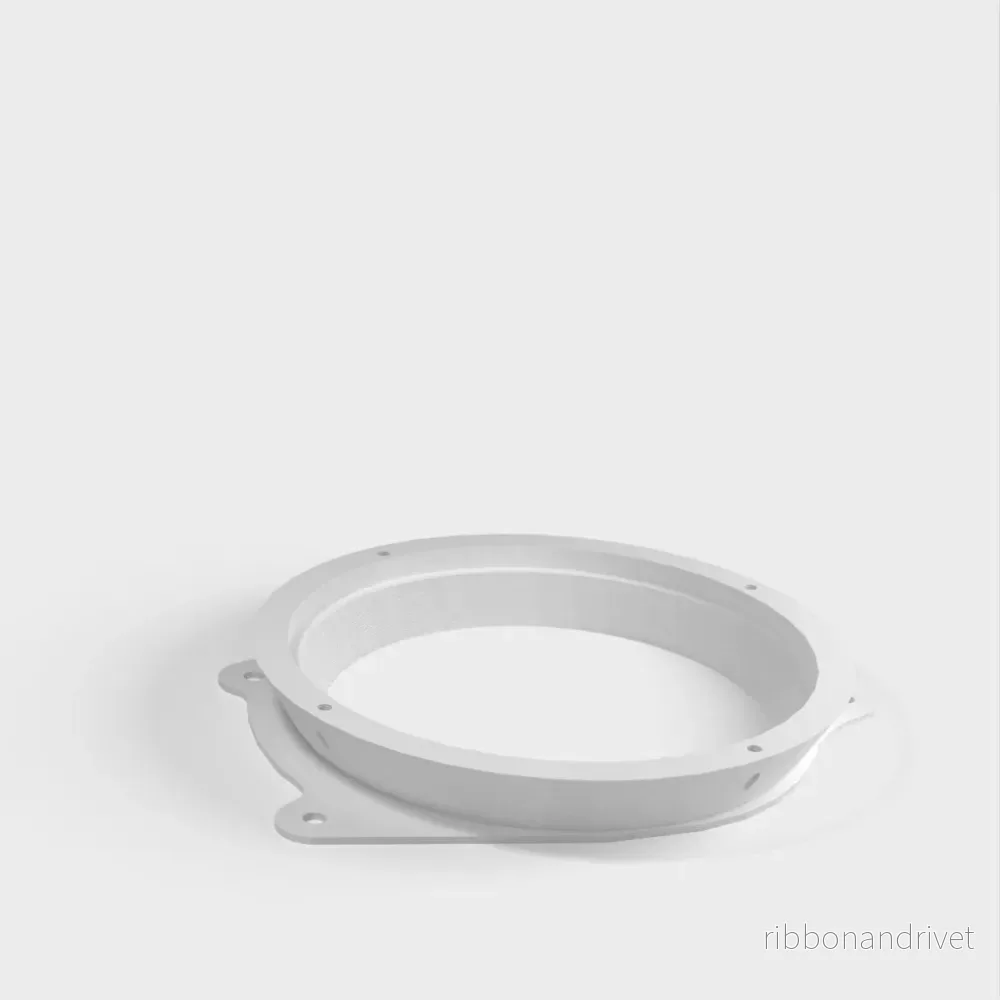 Främre högtalaradapter 165mm för Mercedes C-klass W202