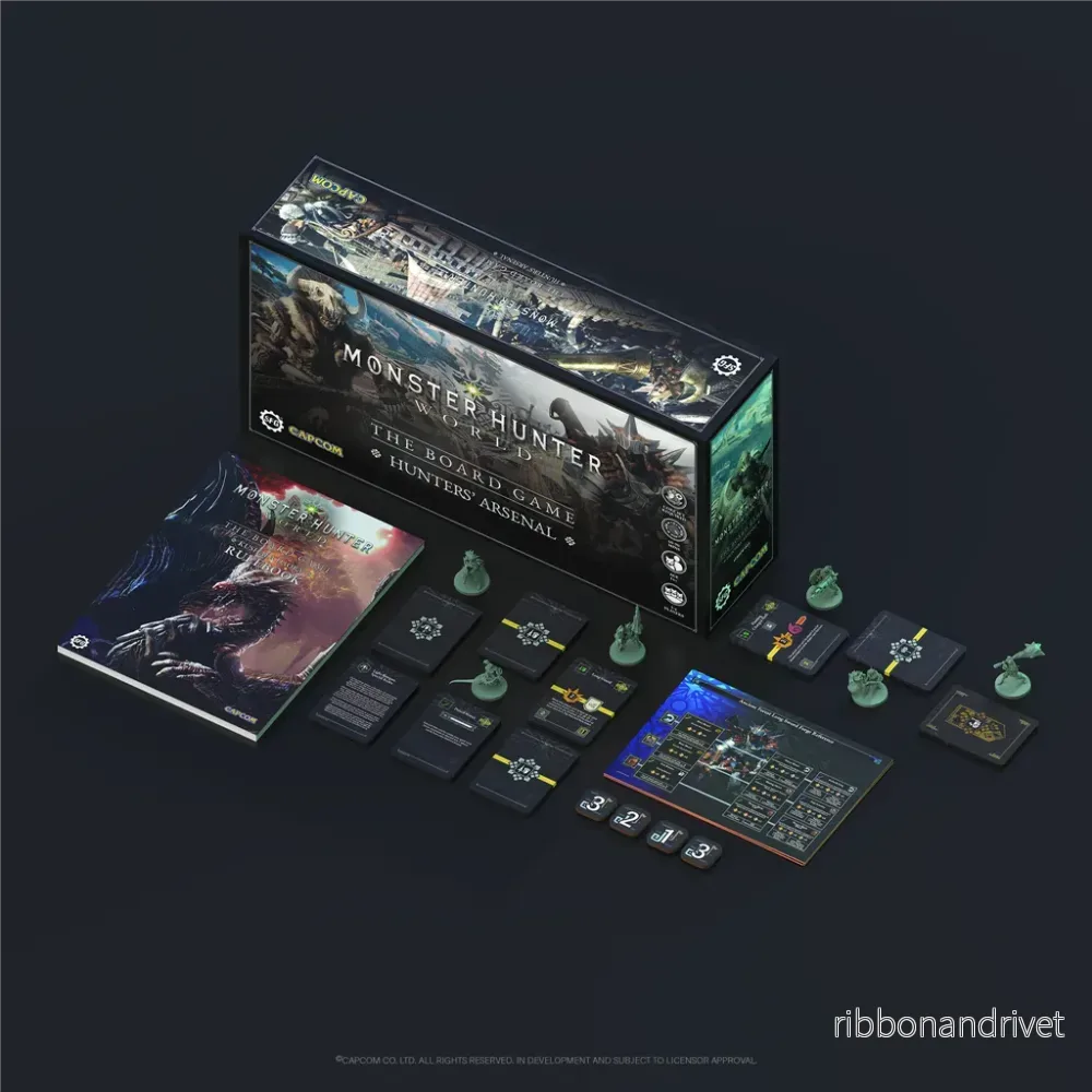 Monster Hunter World Brädspel – Hunter’s Arsenal Expansion – EN Monster Hunter World Brädspel – Hunter’s Arsenal Expansion – EN