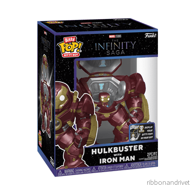 Funko Bitty POP Bots: Marvel - Hulkbuster - Bild 2