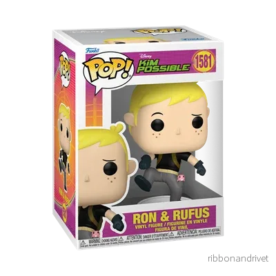 Funko POP Disney: Kim Possible - Ron w/Rufus