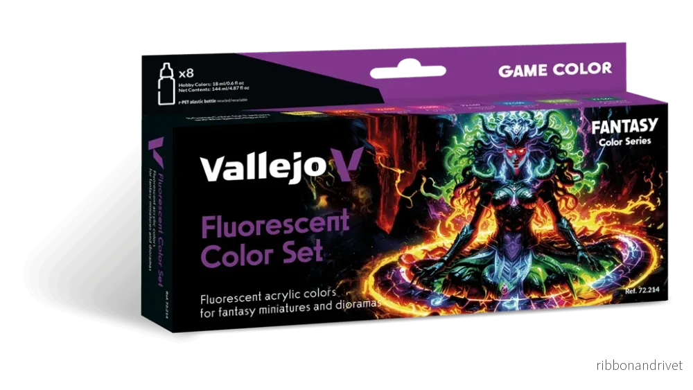 Vallejo – Game Color – Fluorescerande Färgset Vallejo – Game Color – Fluorescerande Färgset
