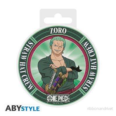 One Piece – Keramiska Glasunderlägg – Roronoa Zoro One Piece – Keramiska Glasunderlägg – Roronoa Zoro