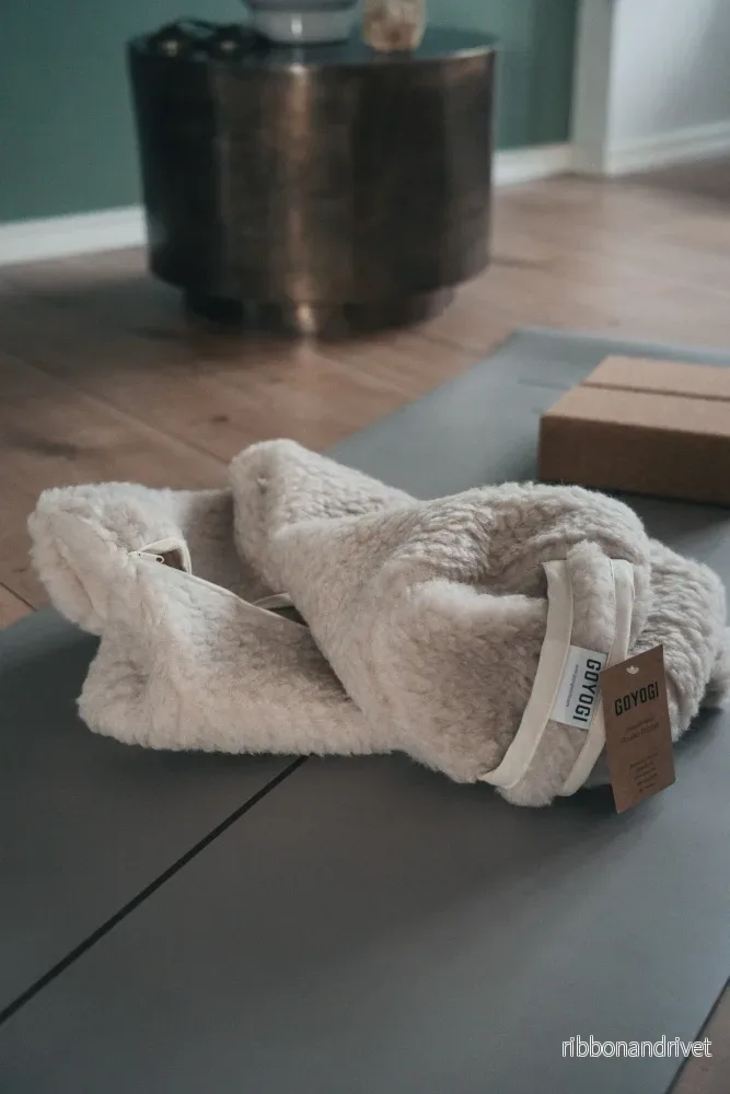 Release Wool Cover for Yoga Bolster – Sand Release Wool Cover for Yoga Bolster – Sand