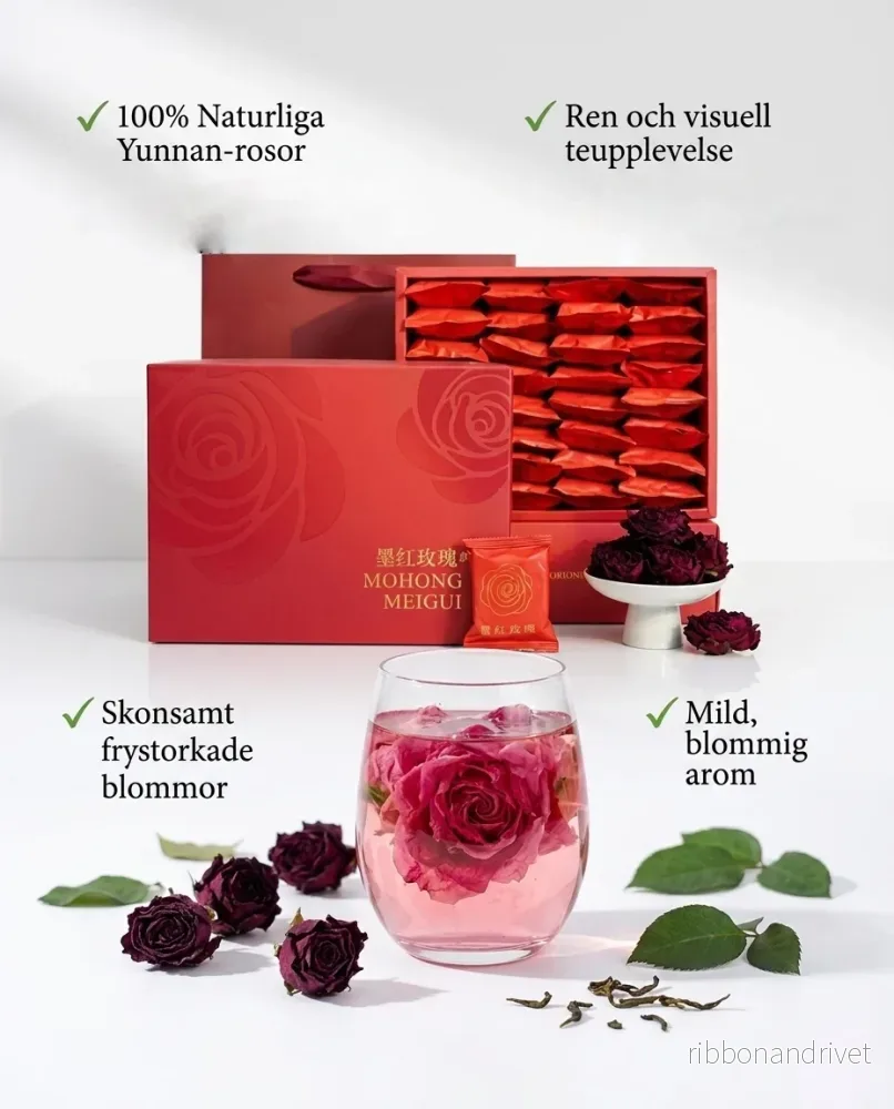 Frystorkade Yunnan Rosor (Premium Blomte) Frystorkade Yunnan Rosor (Premium Blomte)