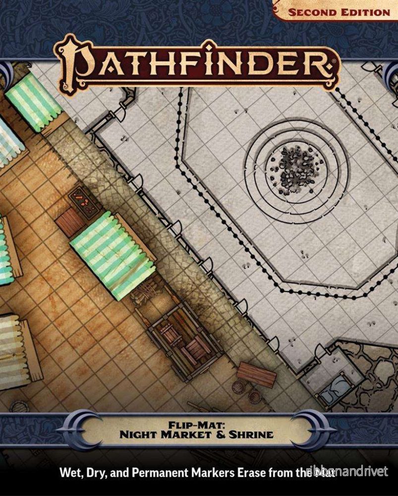 Pathfinder Flip-Mat: Night Market & Shrine Pathfinder Flip-Mat: Night Market & Shrine