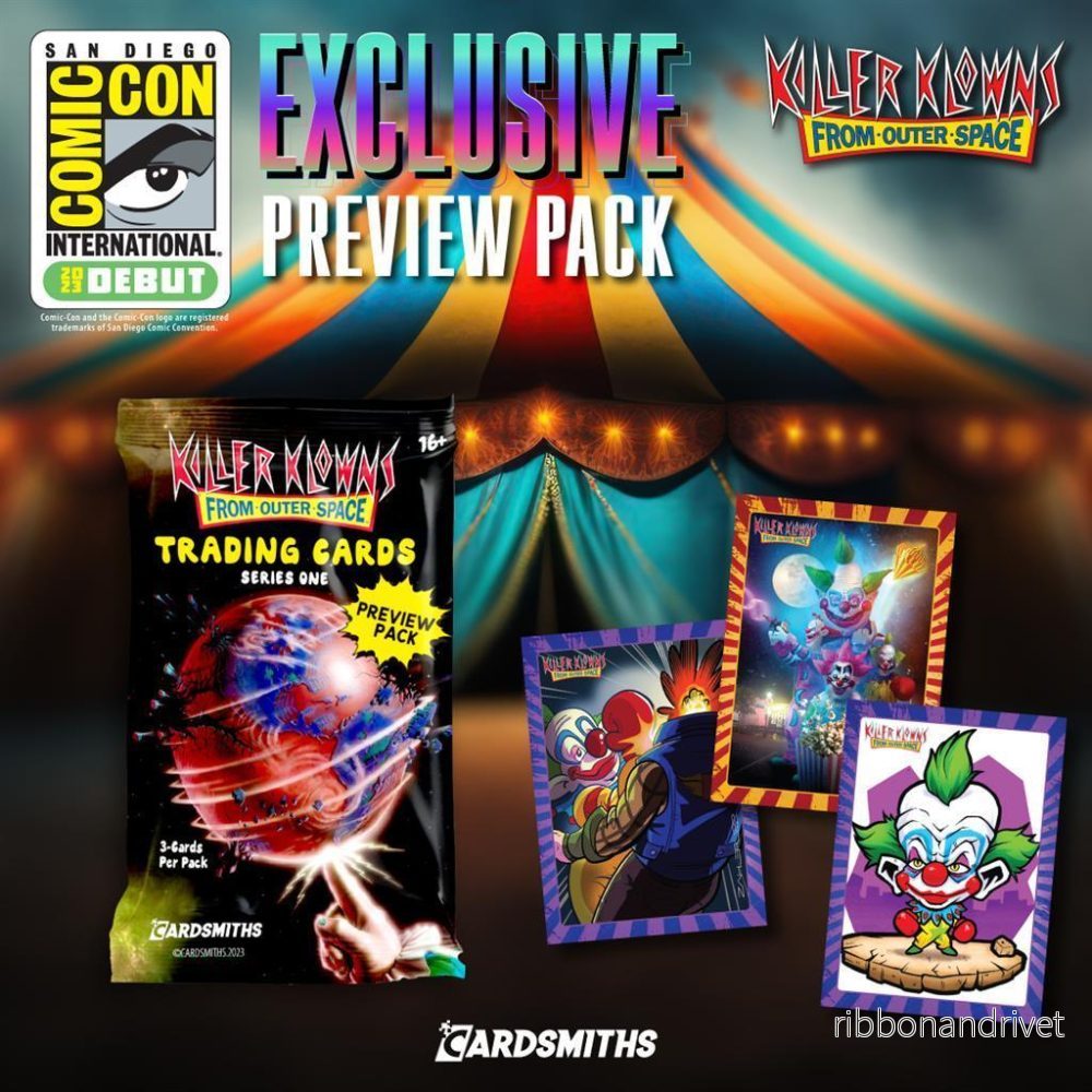 Cardsmiths Killer Klowns Förhandsvisningskortpaket – EN Cardsmiths Killer Klowns Förhandsvisningskortpaket – EN