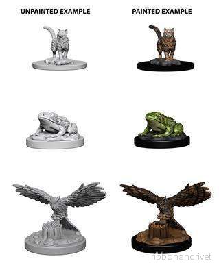 WizKids Deep Cuts Omålade Miniatyrer – Familiärer