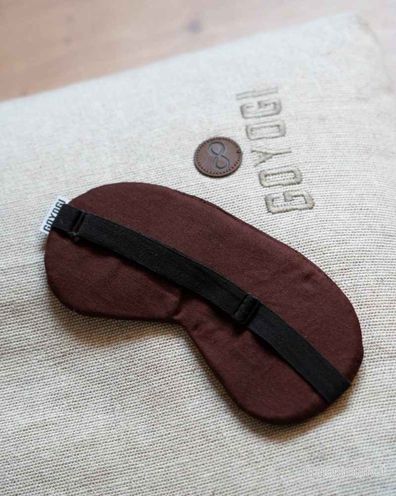 Peaceful eyemask - Dark Brown - Bild 2