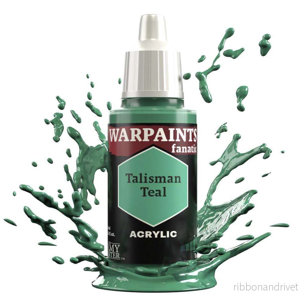 The Army Painter – Warpaints Fanatic: Talisman Teal The Army Painter – Warpaints Fanatic: Talisman Teal