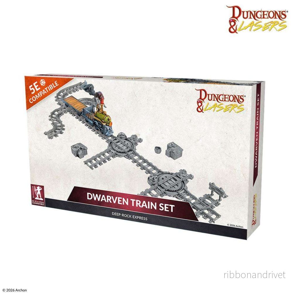 Dungeons & Lasers – Dwarven Train Set