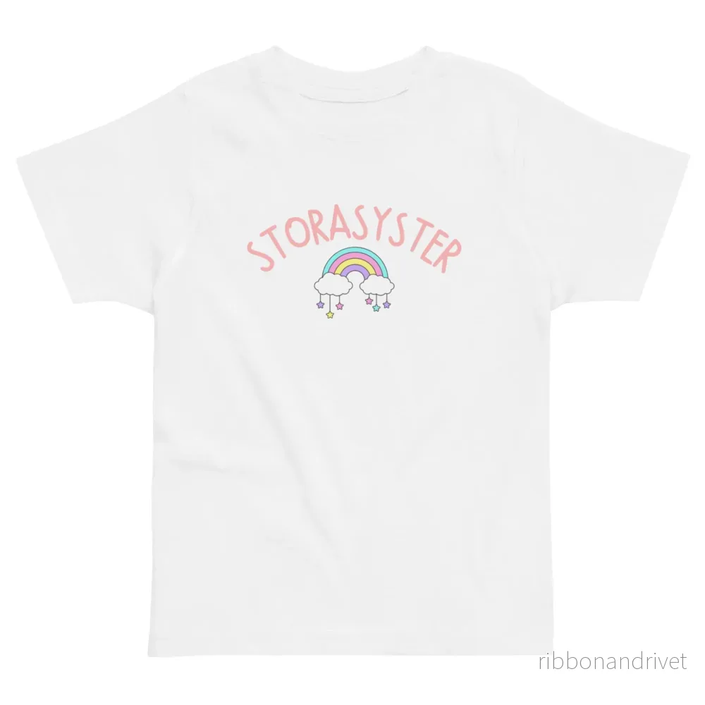 Storasyster T-shirt - Rainbow - Bild 2
