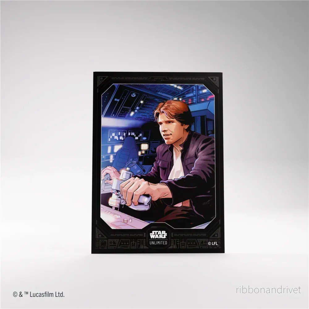 Gamegenic – Star Wars: Unlimited Art Sleeves – Han Solo Gamegenic – Star Wars: Unlimited Art Sleeves – Han Solo