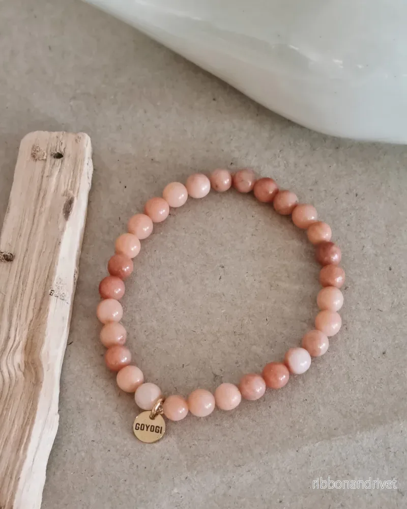 Mantra ENERGY armband – Frihet – Rosa aventurin – Mantra ENERGY armband – Frihet – Rosa aventurin –