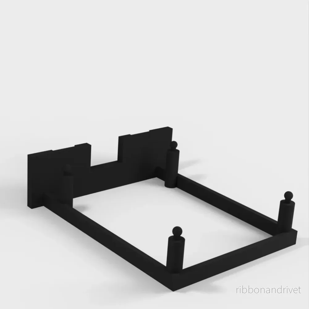 Vertikalt/horisontellt väggfäste för Raspberry Pi - Bild 2