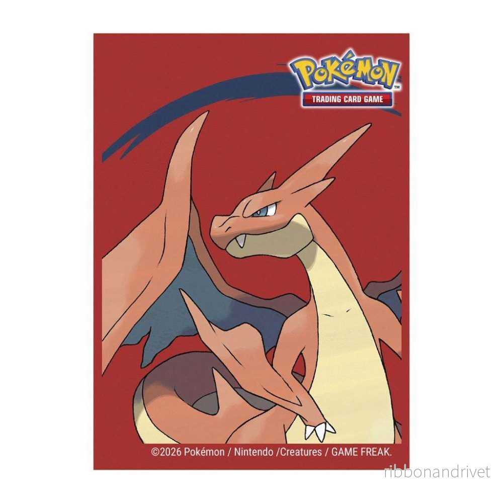 Ultra PRO Mega Charizard Y 65ct Deck Protector Sleeves för Pokémon Trading Card Game Ultra PRO Mega Charizard Y 65ct Deck Protector Sleeves för Pokémon Trading Card Game