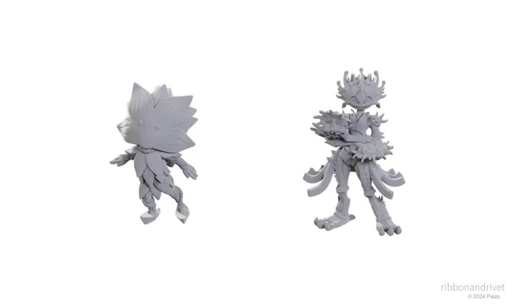 Pathfinder Battles Deep Cuts: Lotus Leshy och Flytrap Leshy Pathfinder Battles Deep Cuts: Lotus Leshy och Flytrap Leshy
