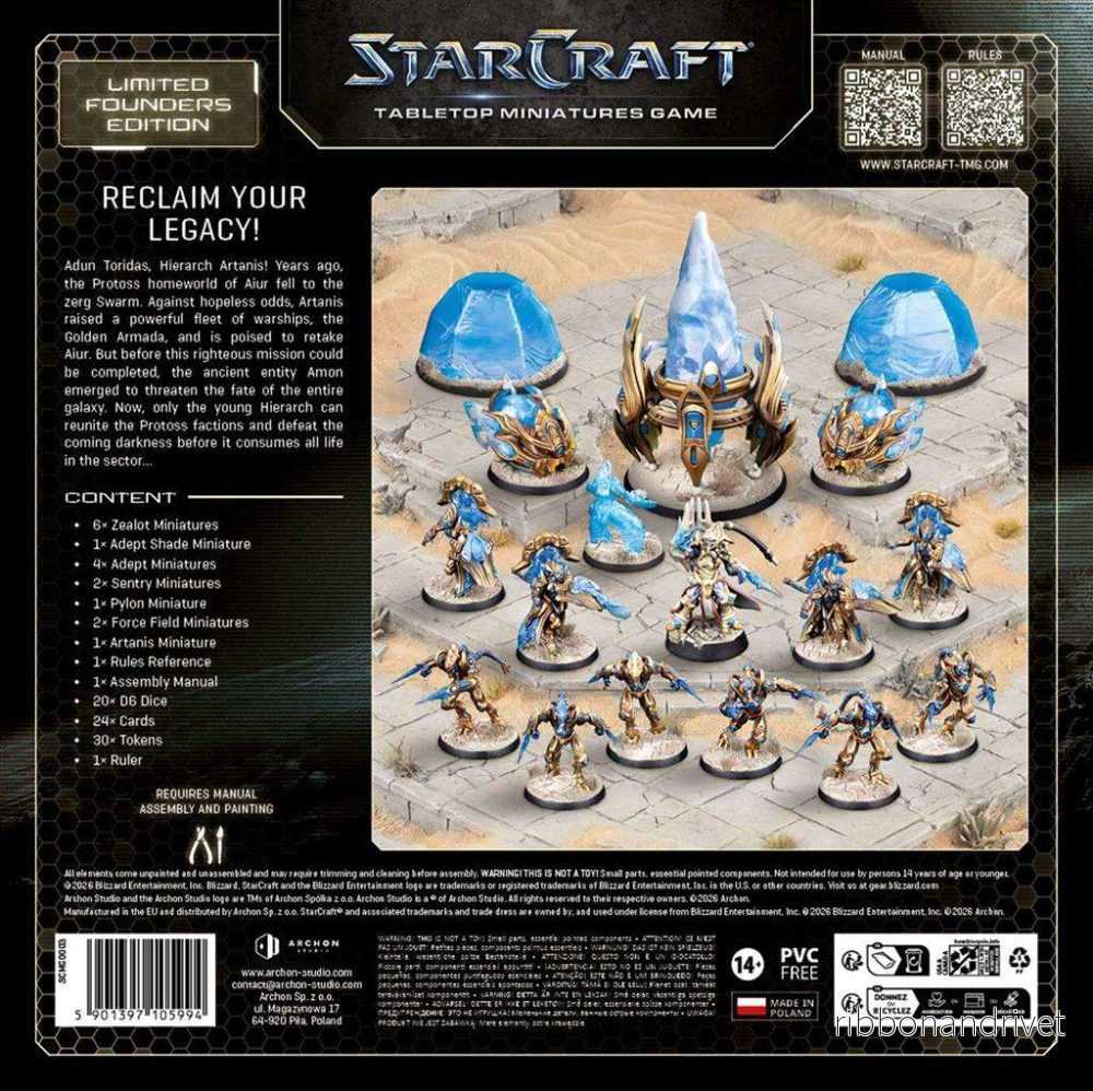 StarCraft® The Miniatures Game – Protoss Starter Set Founders Edition – EN - Bild 3