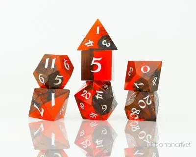Sirius Dice – Crimson Grove Limited Edition Dice Set