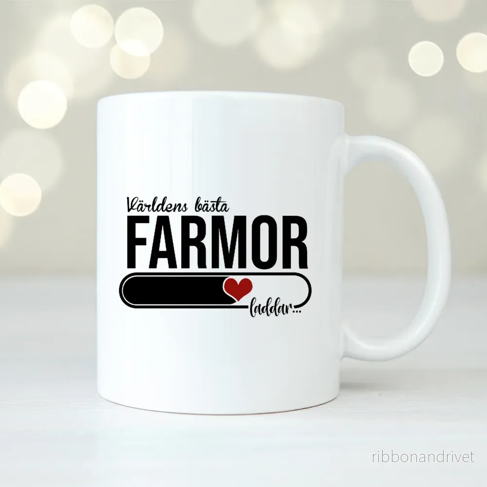 Blivande mormor/farmor | Personlig mugg - Bild 3