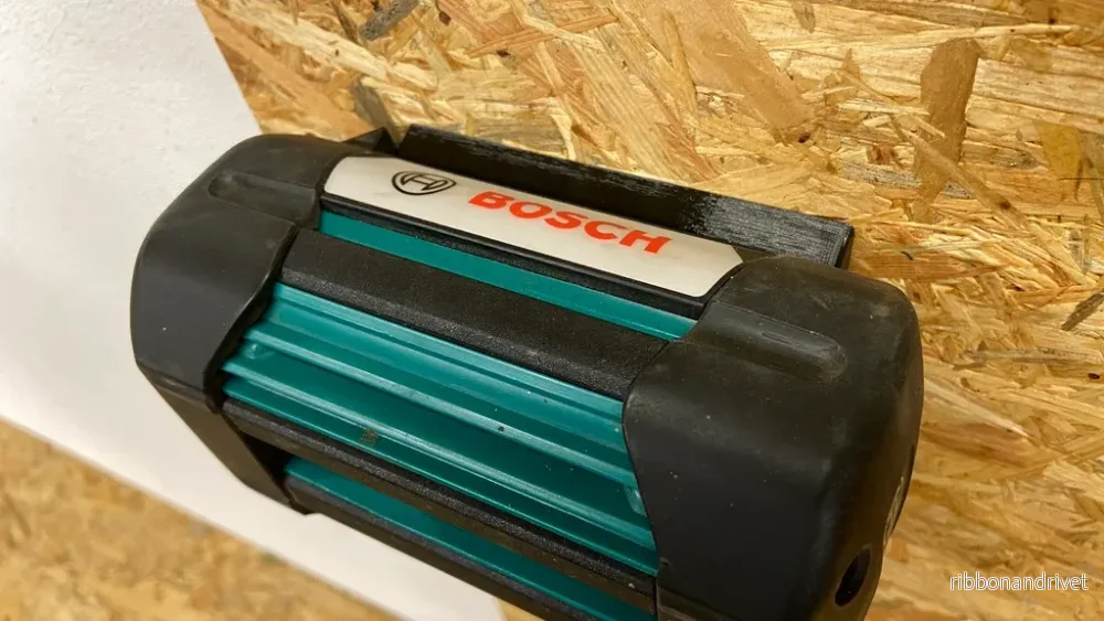 Väggmonterad hållare för Bosch 36V-batteri - Bild 2