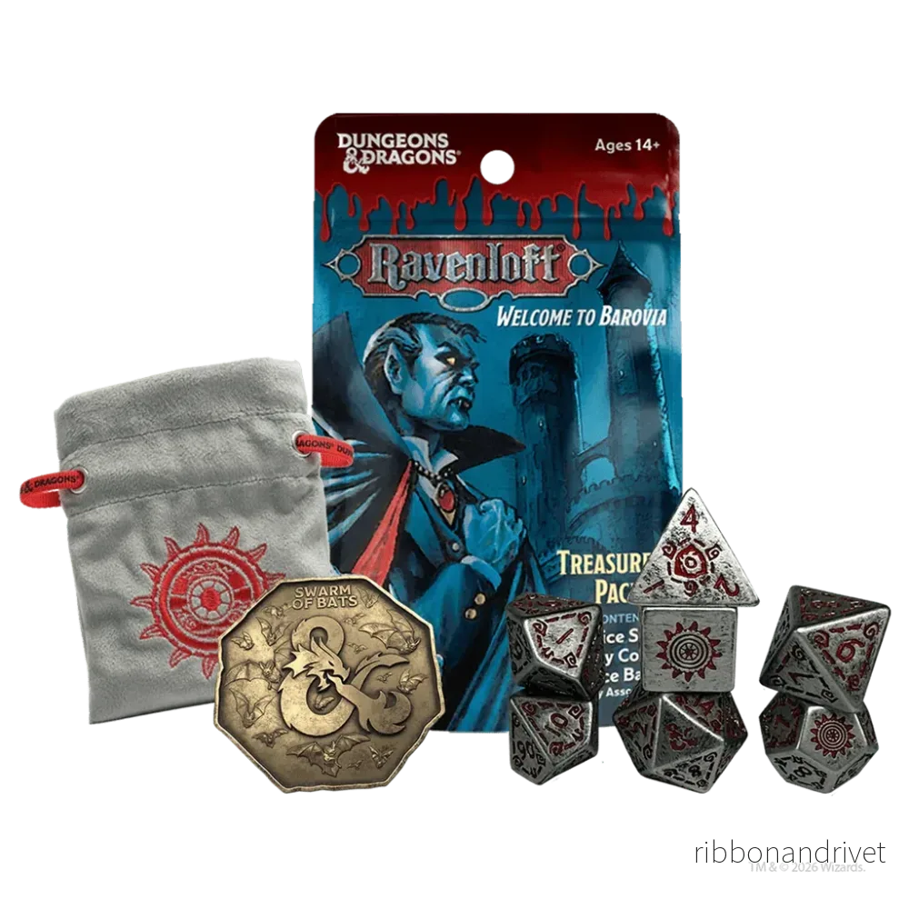 Sirius Dice – D&D: Ravenloft: Castle Ravenloft Treasure Packs PDQ Sirius Dice – D&D: Ravenloft: Castle Ravenloft Treasure Packs PDQ