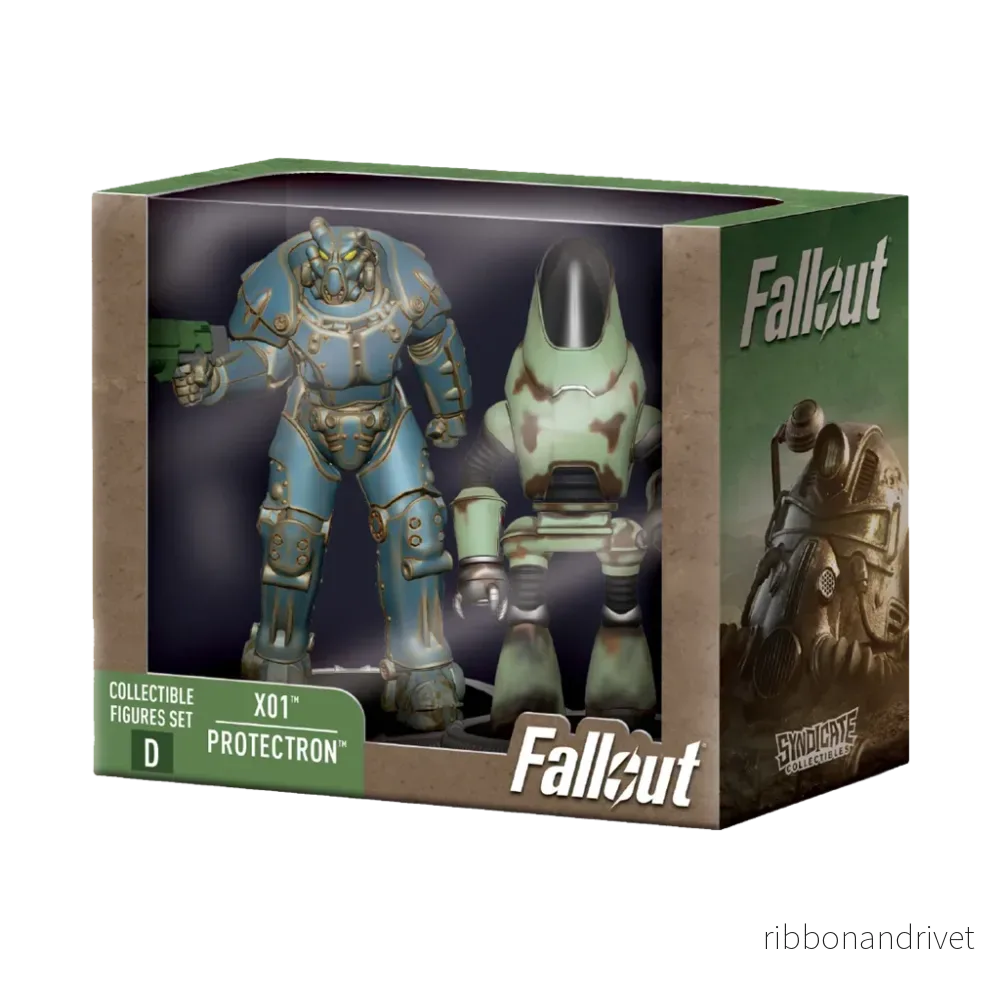 Fallout Samlarfigurer Set X01 & Protectron Fallout Samlarfigurer Set X01 & Protectron