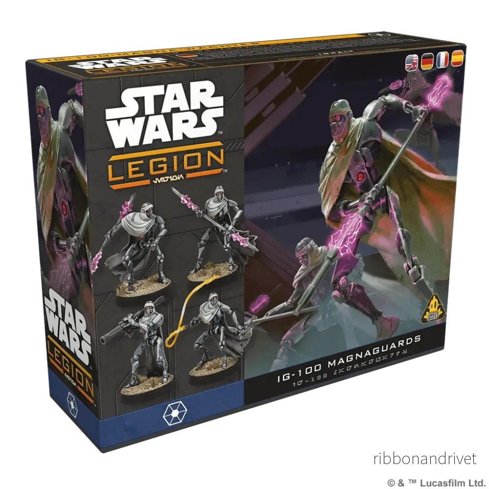 Star Wars: Legion – IG-100 Magnaguards till expansion på franska Star Wars: Legion – IG-100 Magnaguards till expansion på franska