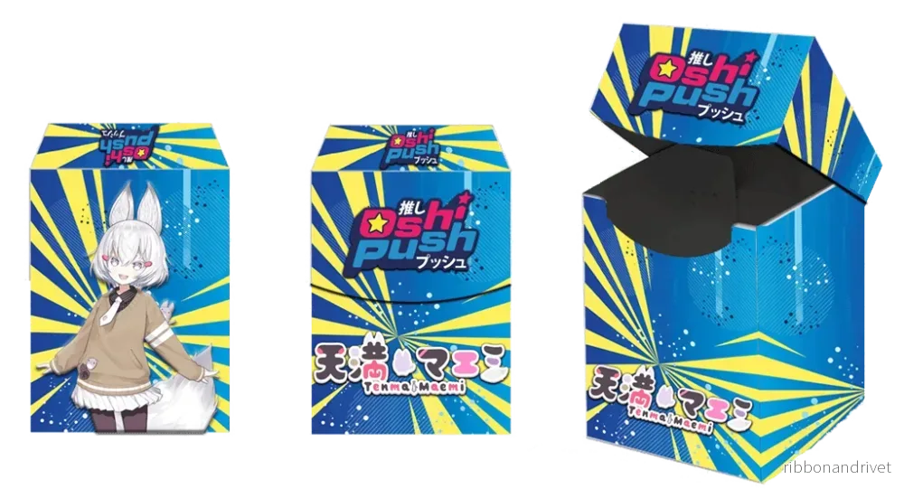 Oshi Push VTuber Kortspel Plastkortsförvaring Tenma Oshi Push VTuber Kortspel Plastkortsförvaring Tenma