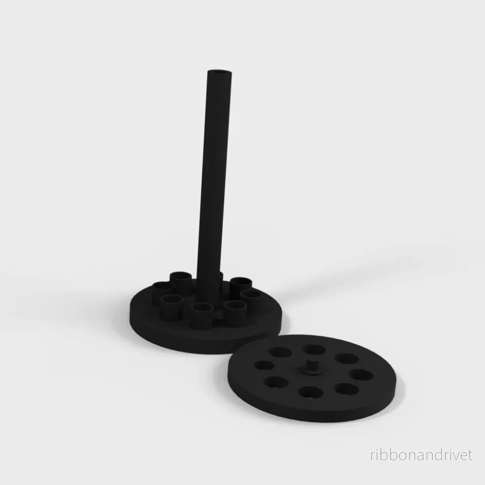 Praktisk hållare för förvaring av stickstickor - Bild 3