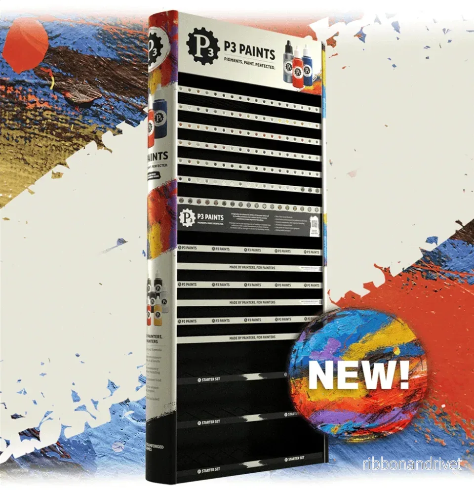 P3 Stockist Paint Rack P3 Stockist Paint Rack