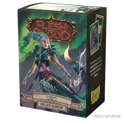 Dragon Shield Matte Art Sleeves – Flesh and Blood Lexi (100 Sleeves) Dragon Shield Matte Art Sleeves – Flesh and Blood Lexi (100 Sleeves)