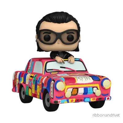 Funko POP Ride SUPDLX U2-AB Bil med Bono Funko POP Ride SUPDLX U2-AB Bil med Bono