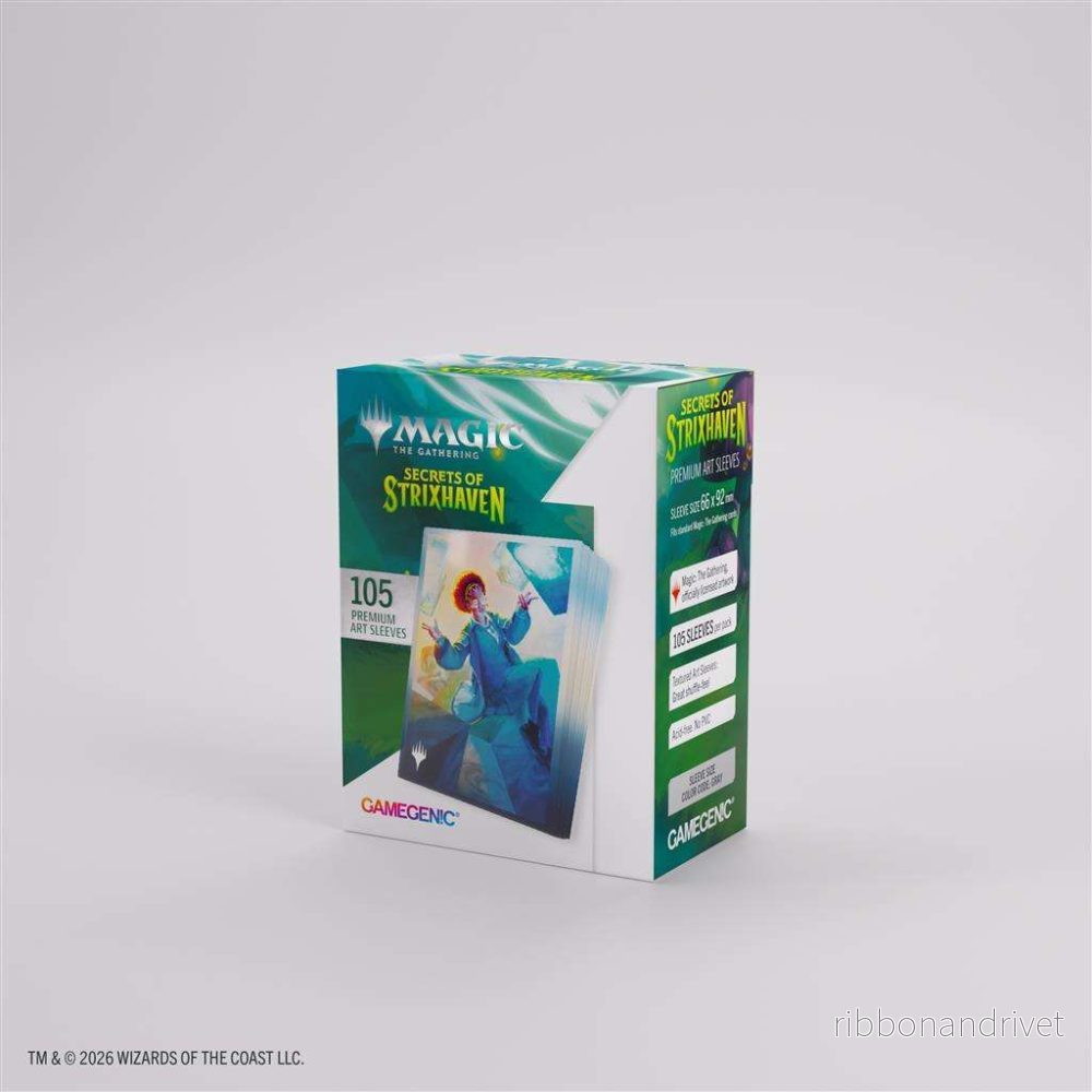 Magic: The Gathering | Hemligheterna från Strixhaven Premium Art Sleeves – Zimone, Oändliga Analytikern Magic: The Gathering | Hemligheterna från Strixhaven Premium Art Sleeves – Zimone, Oändliga Analytikern