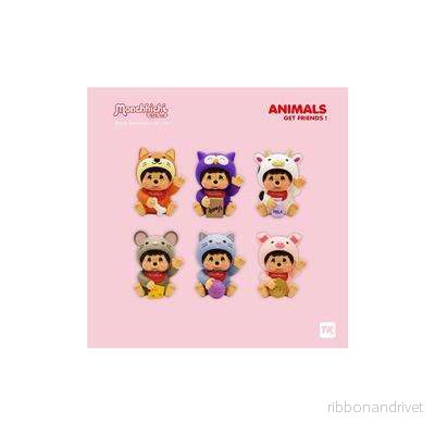 Monchhichi – Blind Box – Lucky Cat (display med 6) Monchhichi – Blind Box – Lucky Cat (display med 6)