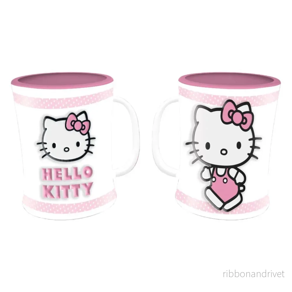 Hello Kitty (Rosa) Embossed Mug Hello Kitty (Rosa) Embossed Mug