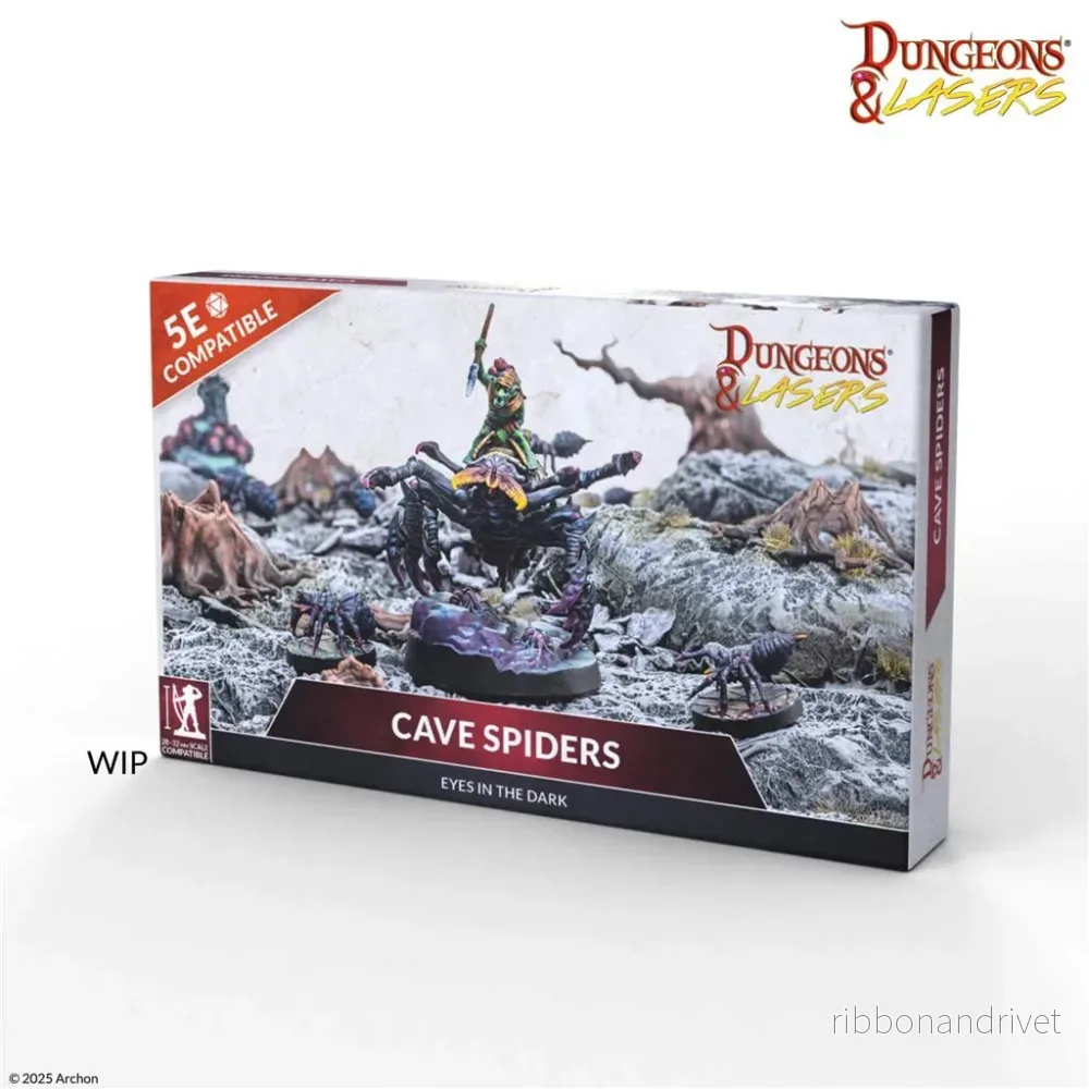 Dungeons & Lasers – Grottspindlar Dungeons & Lasers – Grottspindlar