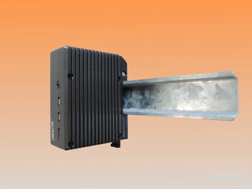 DIN-skeneadapter för Raspberry Pi 4-hölje