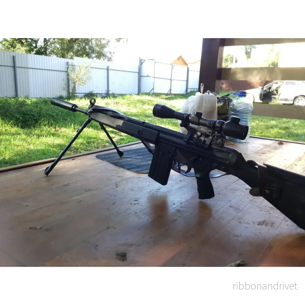 Universell airsoft-ljuddämpare med M14 vänstergänga - Bild 2