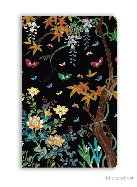 Anteckningsbok Mjukband Linjerad – Japanese Cloisonné (Flame Tree) Anteckningsbok Mjukband Linjerad – Japanese Cloisonné (Flame Tree)