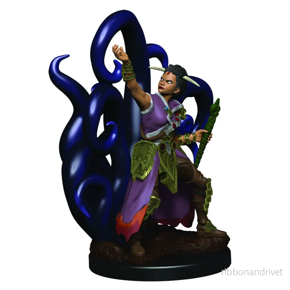 D&D Icons of the Realms Premium Figurer: Kvinnlig Mänsklig Warlock D&D Icons of the Realms Premium Figurer: Kvinnlig Mänsklig Warlock
