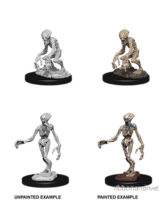 Pathfinder Battles Deep Cuts - Doppelgangers Unpainted Miniatures