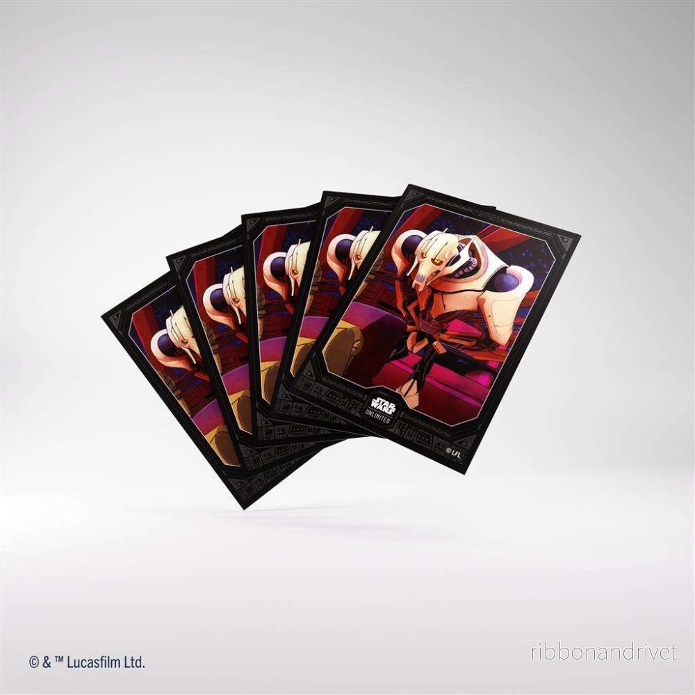 Gamegenic – Star Wars: Unlimited Art Sleeves – General Grievous Gamegenic – Star Wars: Unlimited Art Sleeves – General Grievous