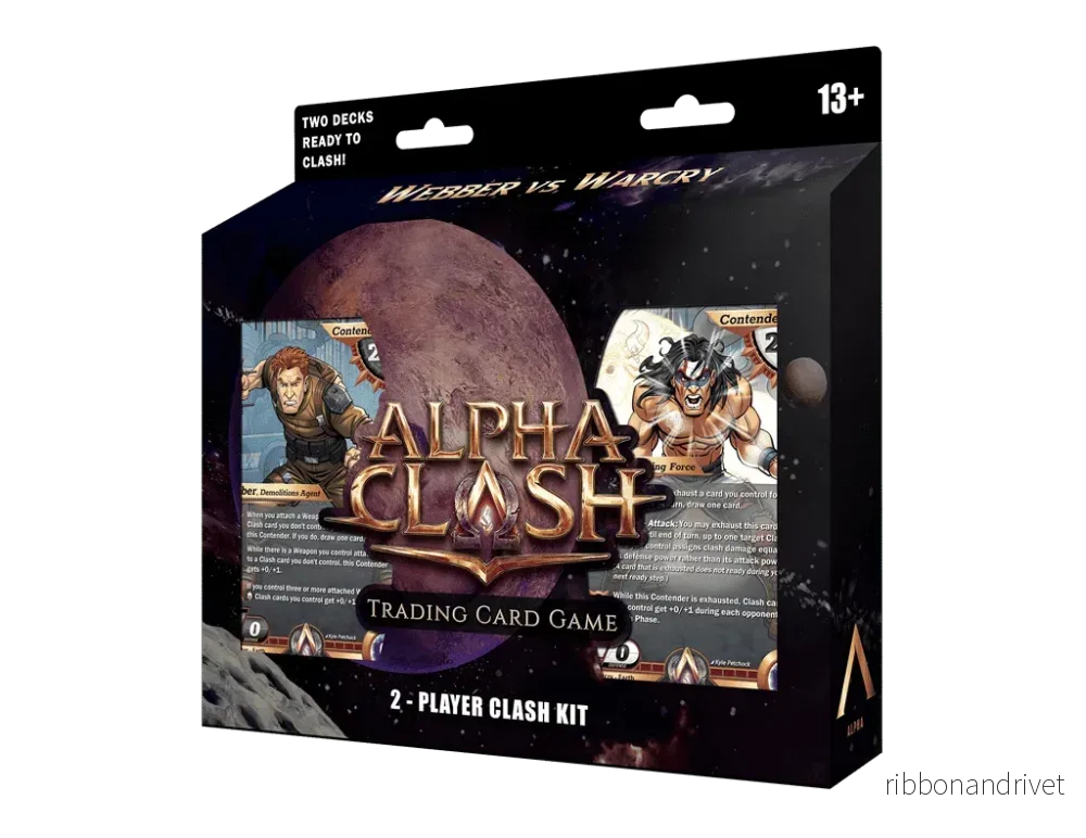 Alpha Clash – Oöverträffad 2-Spelare Clash Kit – EN Alpha Clash – Oöverträffad 2-Spelare Clash Kit – EN