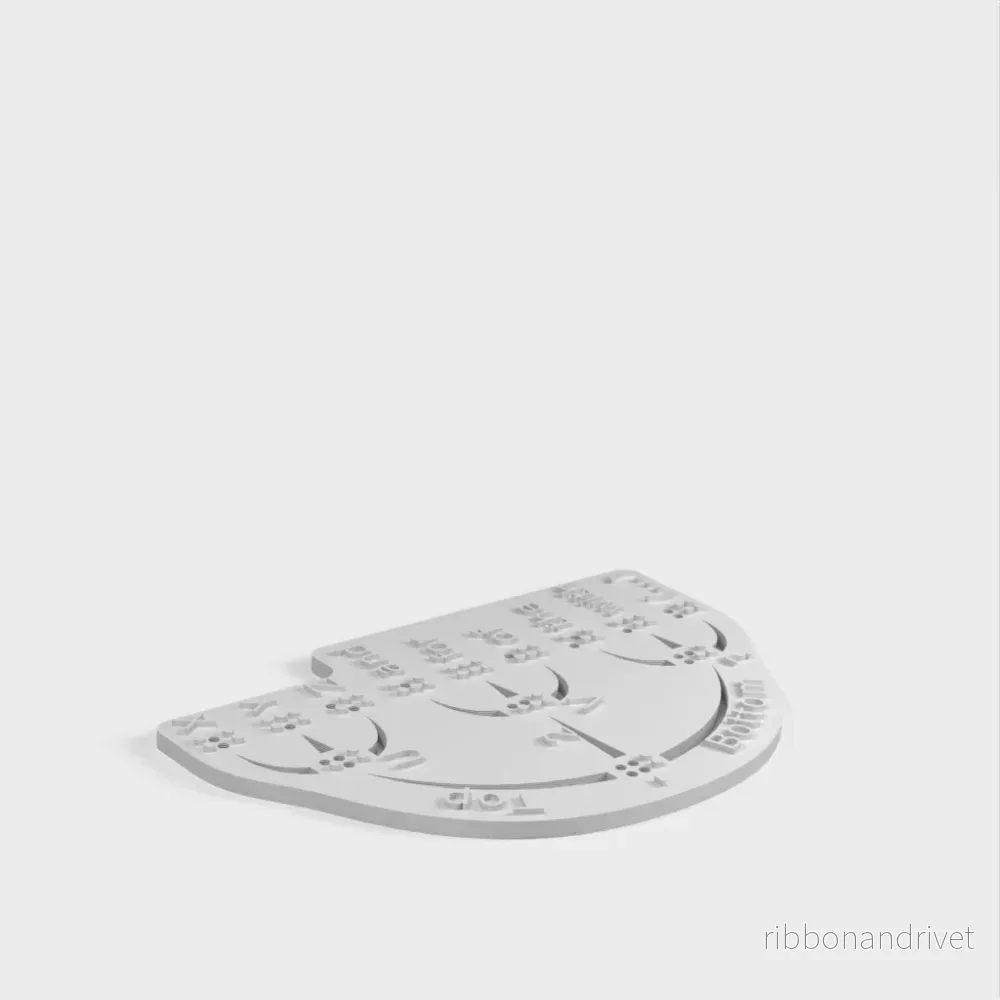 BrailleTree Visio-taktil mnemonisk hjälp för att lära sig punktskrift - Bild 3