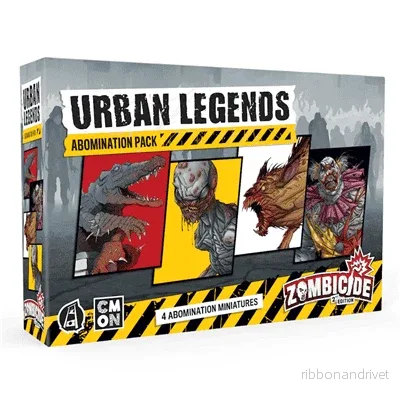 Zombicide: Urban Legends Abominations Pack – EN Zombicide: Urban Legends Abominations Pack – EN
