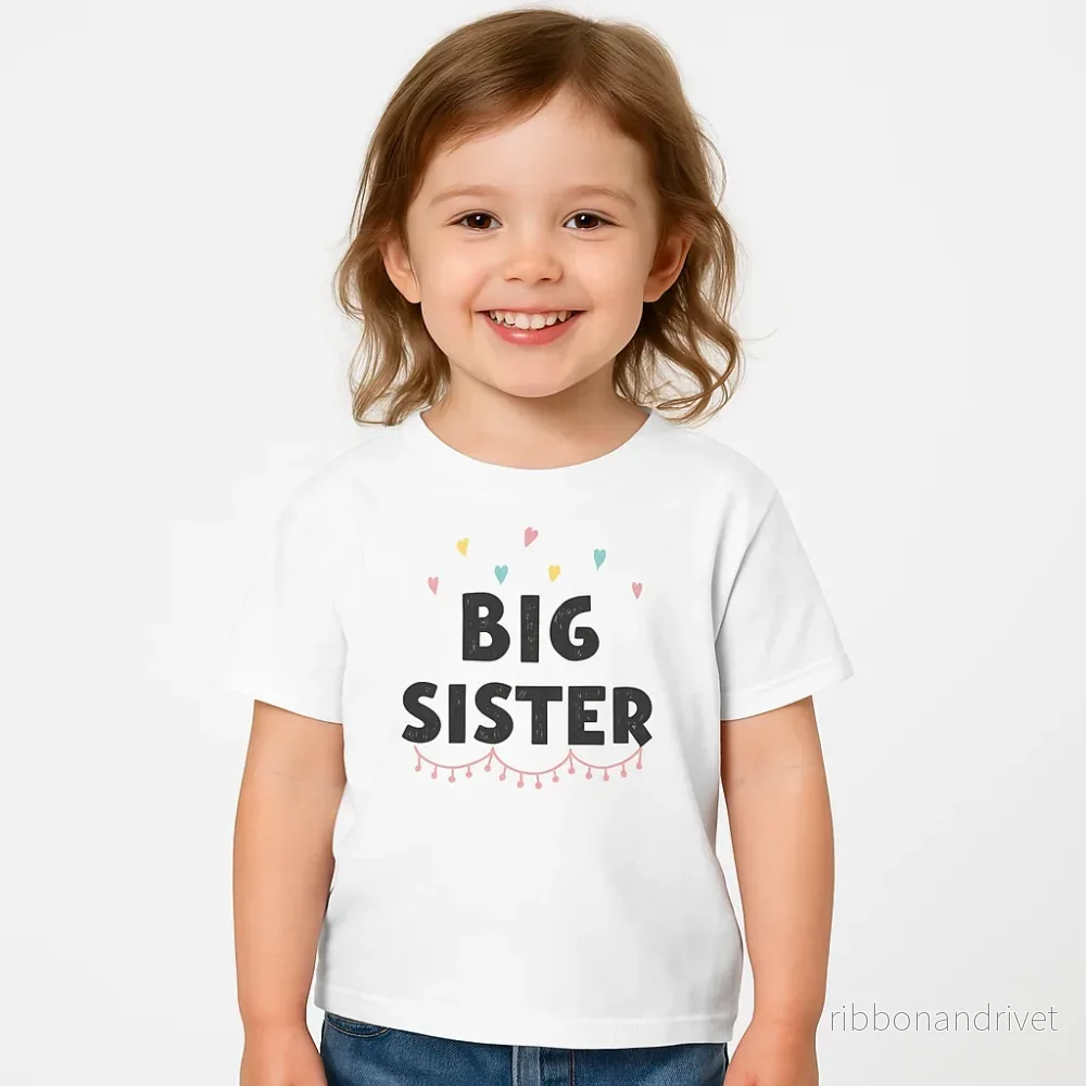 Big Sister T-shirt – Celebrate Big Sister T-shirt – Celebrate