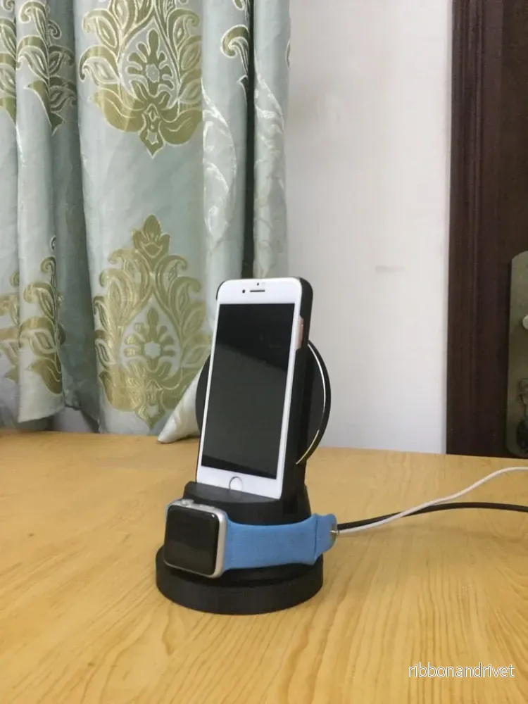 Laddningsdocka för iPhone och Apple Watch med stöd för trådbunden och trådlös laddning - Bild 3