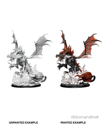 Pathfinder Battles Deep Cuts: Nightmare Dragon – Fantastisk Spelfigur