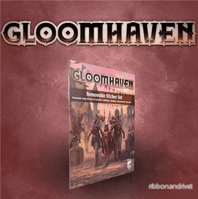 Gloomhaven 2nd Edition löstagbart klistermärkeset – EN Gloomhaven 2nd Edition löstagbart klistermärkeset – EN